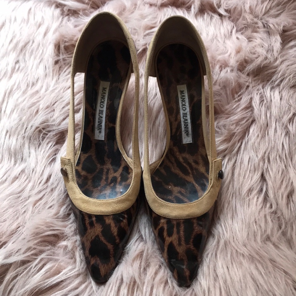 Vintage Manolo Blahnik Kitten Heel